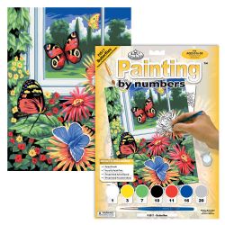PEINTURE À NUMÉROS JUNIOR - PAPILLONS
